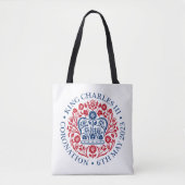 King Charles III Coronation Tote Bag (Voorkant)