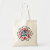 King Charles III Coronation Tote Bag (Voorkant)