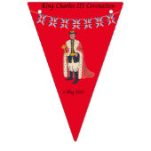 King Charles III Coronation Vlaggetjes (Derde vlag)