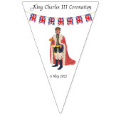 King Charles III Coronation Vlaggetjes (Tweede vlag)