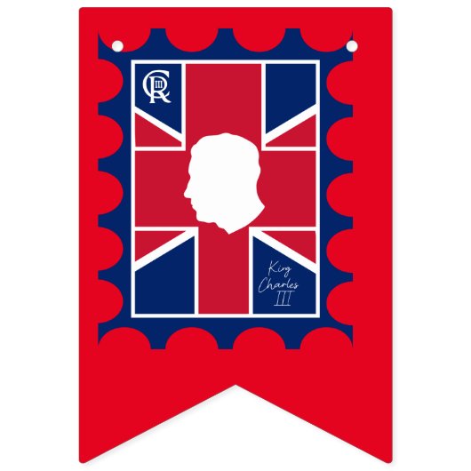 King Charles III Coronation Vlaggetjes (Eerste vlag)