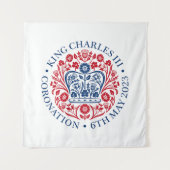 King Charles III Coronation Wandkleed (Voorkant)