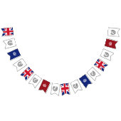 King Charles III, Crown and British Union Jack Vlaggetjes (Alle)