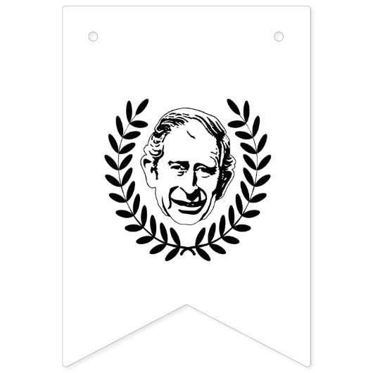 King Charles III, Crown and British Union Jack Vlaggetjes (Tweede vlag)