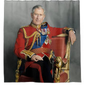 King Charles III Douchegordijn (Voorkant)