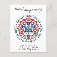 King Charles III Editable HerdenkingsBriefkaart