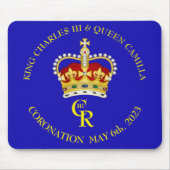 King Charles III en Queen Camilla Muismat (Voorkant)