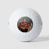 King Charles III Golfballen (Voorkant)