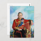 King Charles III in Spring Garden Briefkaart (Voorkant / Achterkant)