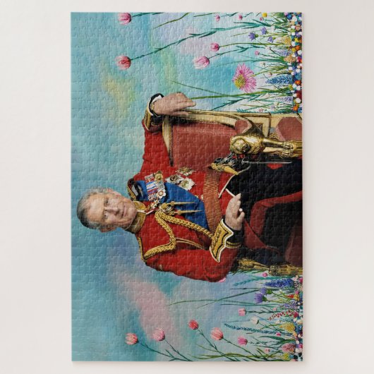 King Charles III Legpuzzel (Verticaal)