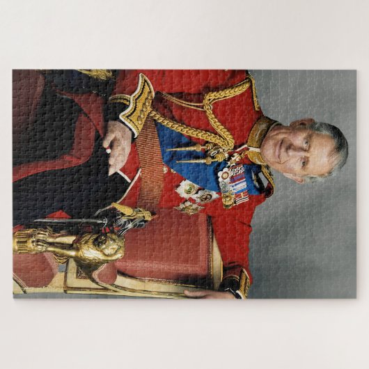 King Charles III Legpuzzel (Horizontaal)