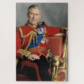 King Charles III Legpuzzel (Verticaal)