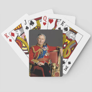 King Charles III Pokerkaarten