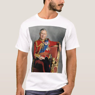 King Charles III Portrait T-shirt