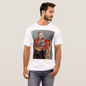 King Charles III Portrait T-shirt (Voorkant volledig)
