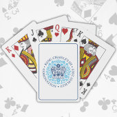 King Charles III Royal Coronation Emblem Souvenir Pokerkaarten