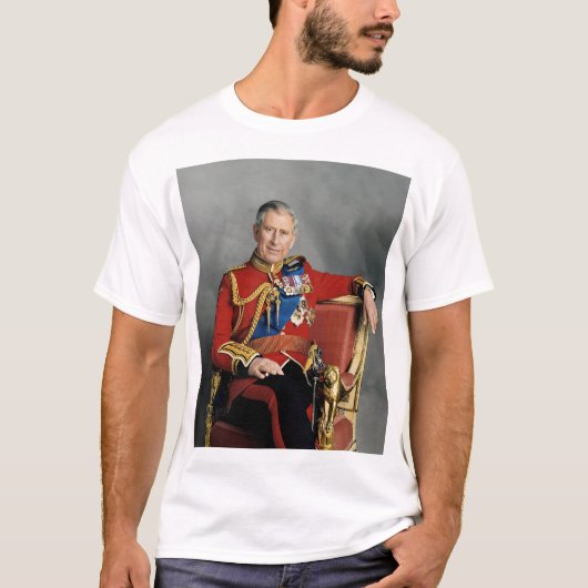 King Charles III T-shirt (Voorkant)