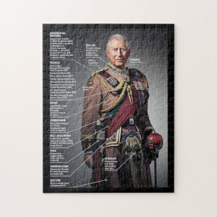 King Charles III Toronto Scottish Regiment Legpuzzel