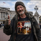 King Charles III Unemployed T-shirt