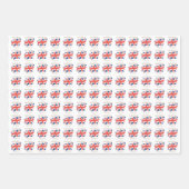 King Charles III Union Jack Flag Inpakpapier Vel (Voorkant)