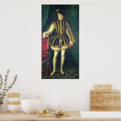 King Charles IX of France, c.1565 Poster (Keuken)
