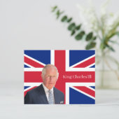 King Charles lll Briefkaart (Staand voorkant)