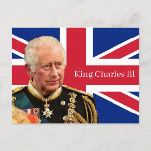King Charles lll Briefkaart