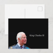 King Charles lll Briefkaart (Voorkant / Achterkant)