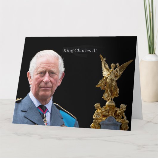 King Charles lll Kaart (Voorkant)