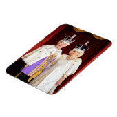 King Charles Queen Camilla Buckingham Palace Magneet (Linkerzijde)