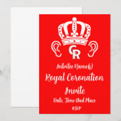 King Charles Royal Coronation Kaart (Voorkant / Achterkant)