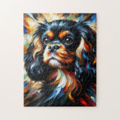 King Charles Spaniel Acryl Print Legpuzzel (Verticaal)