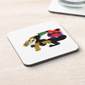 king charles spaniel bier onderzetter (Linkerzijde)