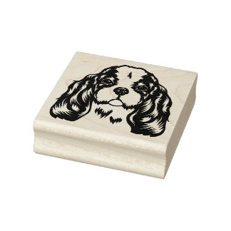 King Charles Spaniel Dog Rubberstempel