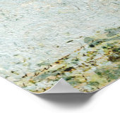 King Charles Spaniel en Little Bird Art Poster (Hoek)