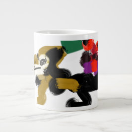 king charles spaniel grote koffiekop