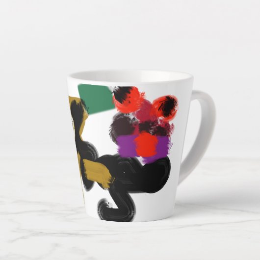 king charles spaniel latte mok (Rechterhoek)