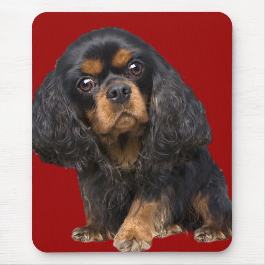 King Charles Spaniel Mousepad Muismat (Voorkant)