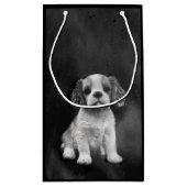 King Charles Spaniel puppy Klein Cadeauzakje (Achterkant)