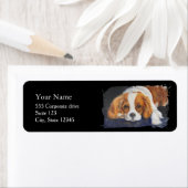 king Charles spaniel  Return Address Labels (Insitu)