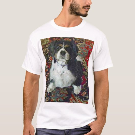 KING CHARLES SPANIEL T-SHIRT (Voorkant)