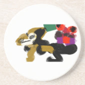 king charles spaniel zandsteen onderzetter (Voorkant)