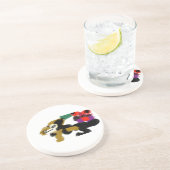 king charles spaniel zandsteen onderzetter (Zijkant)