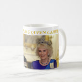 King Charles Third en Queen Camilla Koffiemok (Voorkant rechts)