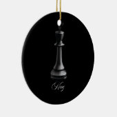 King Chess Piece Halloween Costume Chess Lover Keramisch Ornament (Rechts)
