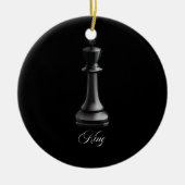 King Chess Piece Halloween Costume Chess Lover Keramisch Ornament (Voorkant)