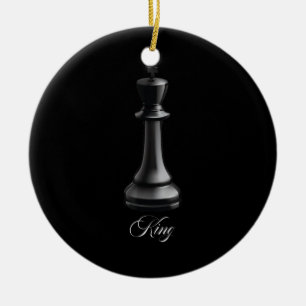 King Chess Piece Halloween Costume Chess Lover Keramisch Ornament