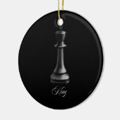King Chess Piece Halloween Costume Chess Lover Keramisch Ornament (Links)