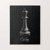 King Chess Piece Halloween Costume Chess Lover Legpuzzel (Verticaal)