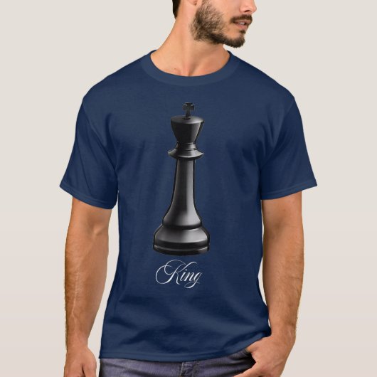 King Chess Piece Halloween Costume Chess Lover T-shirt (Voorkant)